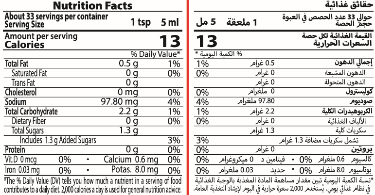 Nutrition Facts
